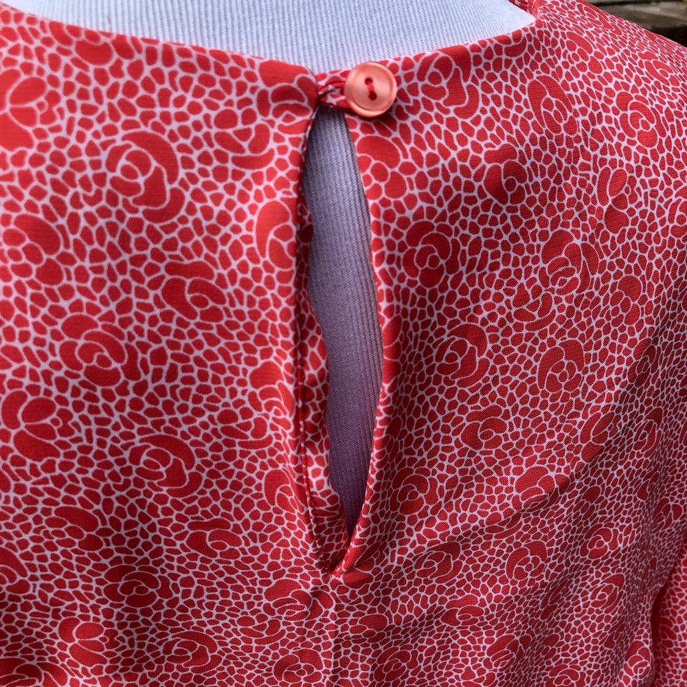 Fab, VINTAGE, drop waist, floral dress!! - Picture 4 of 7